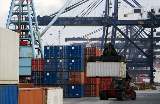 Logística, Exportação de Produtos